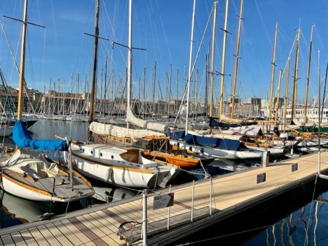 Jardin Secret Studio Terrasse Panier Vieux-Port Марсель Экстерьер фото